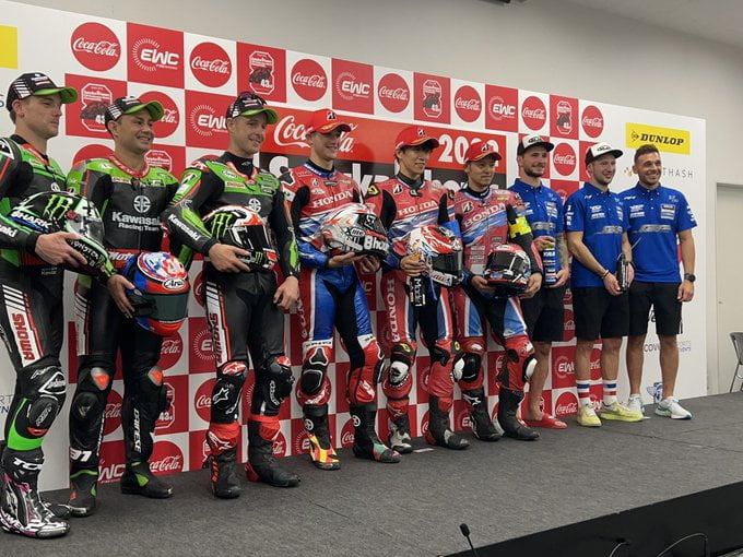 EWC 8 Hours of Suzuka 2022: Honda HRC on pole with Tetsuta Nagashima, Jonathan Rea 2°, concern for Gino Rea