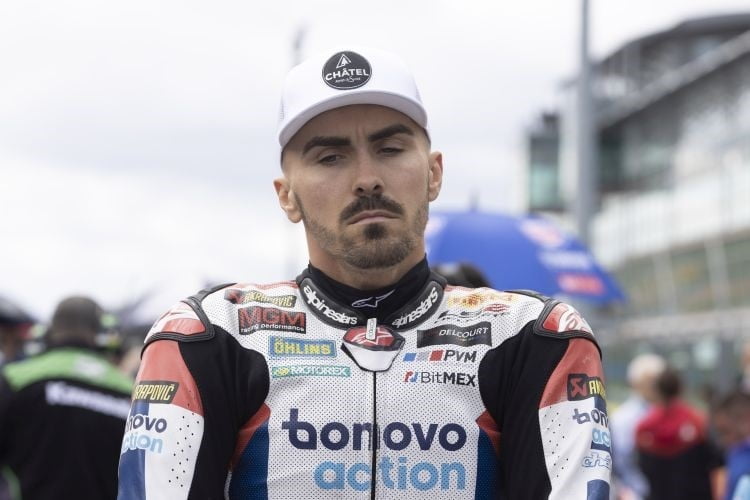 WSBK Magny-Cours Loris Baz: “it was great to have two BMWs fighting for the podium”