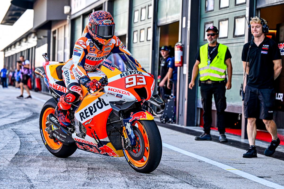 MotoGP Aragon J1 Marc Marquez (Honda/8) : « je suis assez content »