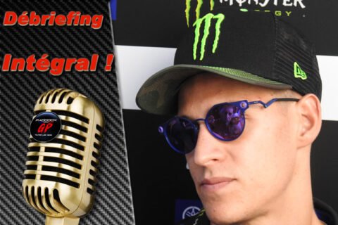 MotoGP Misano Débriefing Fabio Quartararo (Yamaha/5) : « Il faut vraiment être une demi-seconde plus vite qu'eux, sinon c'est mort ! », etc. (Intégralité)
