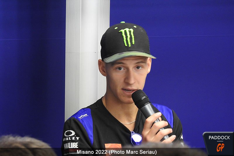 MotoGP Misano J2 Fabio Quartararo (Yamaha/8) : «  Je suis déçu ! »