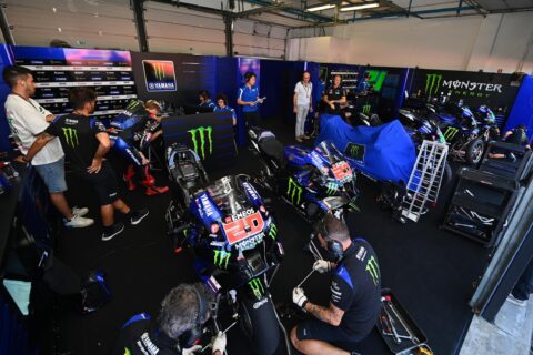 “Spy Attitude” MotoGP: The Yamaha M1 version 2023 seems well born!