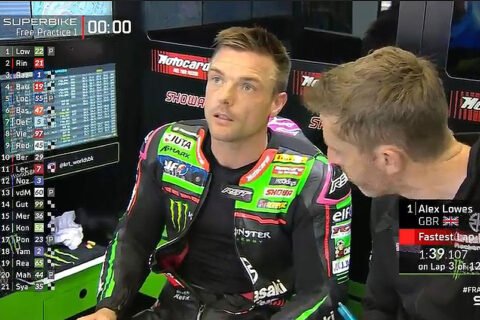 WSBK Superbike Magny-Cours FP1 : Alex Lowes avant la pluie...