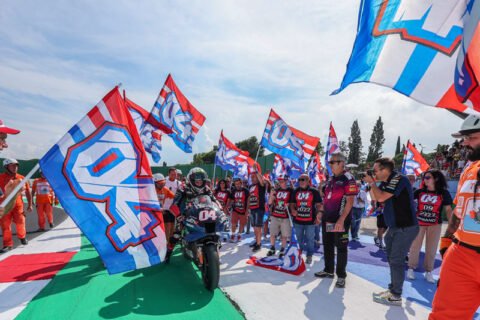 MotoGP Misano Andrea Dovizioso (Yamaha/12) : AD04 tire sa révérence avec style #GrazieDovi (Photos)