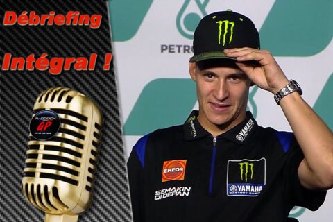 MotoGP Malaisie J0 Débriefing Fabio Quartararo (Yamaha) : « Il l'a fait, nous pouvons le faire ! », etc. (Intégralité)