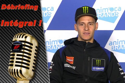 MotoGP Australie J0 Débriefing Fabio Quartararo (Yamaha) : « Je m'excuse auprès de toutes les personnes qui étaient en Thaïlande », etc. (Intégralité)