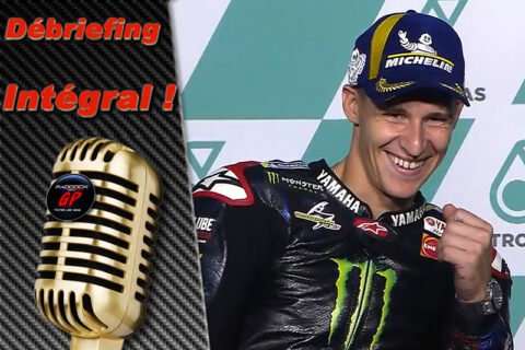 MotoGP Malaisie J3 Débriefing Fabio Quartararo (Yamaha/3) : « Je vais me préparer comme un fou », etc. (Intégralité)