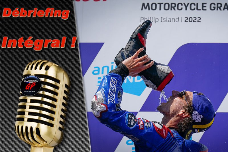MotoGP Australie J3 Débriefing Álex Rins (Suzuki/1) : « J’ai réalisé qu’ils pilotaient peut-être un peu trop lentement », etc. (Intégralité)