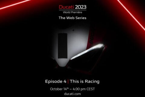 [Street] Ducati a replanifié l’épisode 4 de sa World Premiere, et c’est aujourd’hui qu’on découvre une nouvelle sportive !