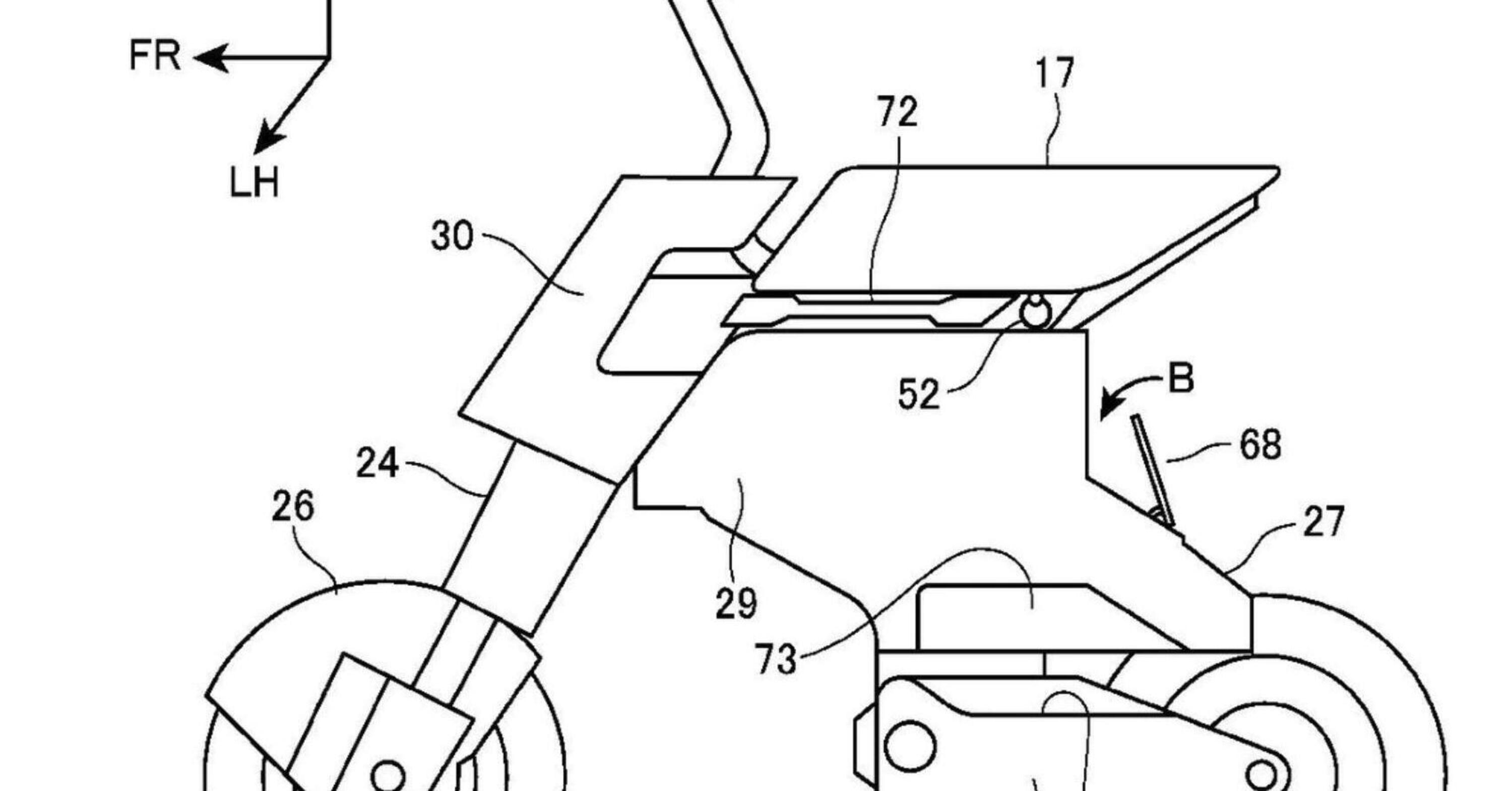 [Street] Comment piloter 4 scooters avec 1 seul homme ? Honda a breveté la solution !