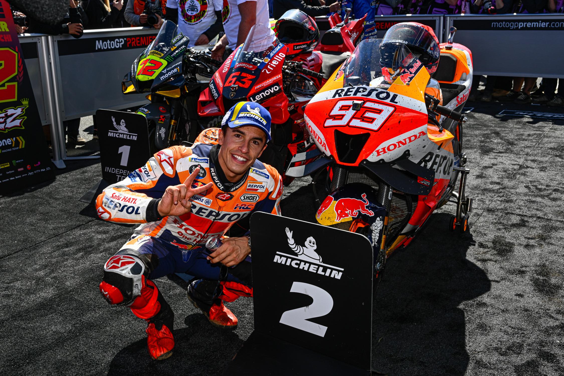 « Spy Attitude » MotoGP : La nouvelle prise d’air de la Honda de Marc Marquez l’a-t-elle aidé à monter sur le podium ?