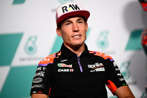 MotoGP Malaisie J0 Aleix Espargaró : « Le but est d'essayer d'arrêter Pecco mais le titre est plus perdu que gagné »