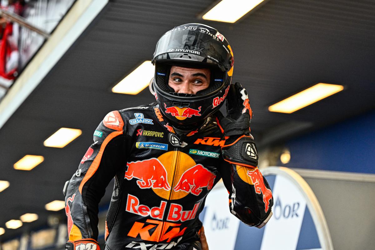 MotoGP, Miguel Oliveira pronostique : « je pense que ce sera particulièrement difficile pour Jack Miller chez KTM »