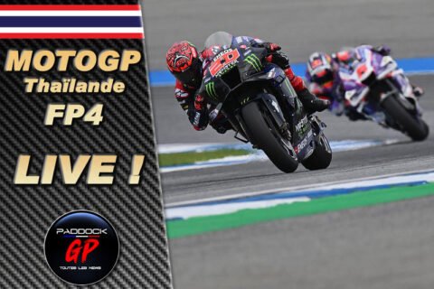 MotoGPタイランドFP4ライブ：ヨハン・ザルコが雰囲気を決める