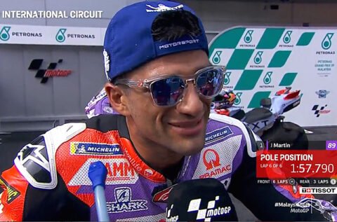 MotoGP Malaisie J2 Qualification : Jorge Martín (Ducati/1) « A chaud » !