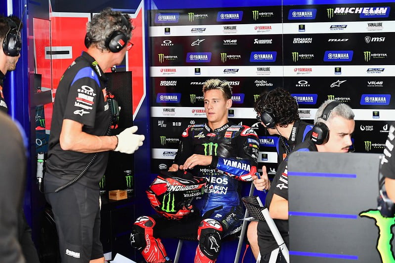 MotoGP Thaïlande J2 Fabio Quartararo (Yamaha/4) : « Que voulez-vous que je fasse ? »