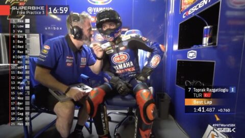 WSBK Superbike Portugal FP3 : Toprak Razgatlioğlu bat le record.
