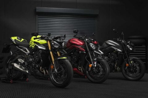 [Street] Triumph fait évoluer sa gamme Street Triple avec en prime une édition limitée Moto2
