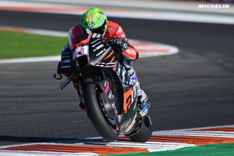 MotoGP Valence J2 : Aleix Espargaró (Aprilia/10) conservera-t-il la 3e marche du podium ?