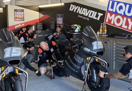 Teste de Moto2 em Valência: Darryn Binder e seus colegas começaram 2023