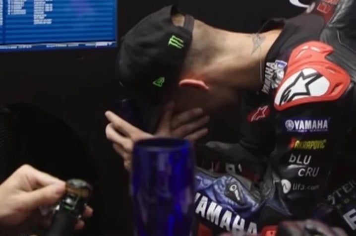 MotoGP VIDEO : Fabio Quartararo et les larmes poignantes du vaincu