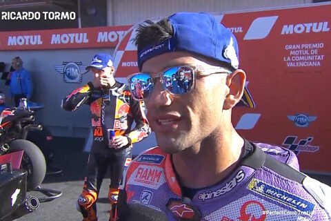 MotoGP Valence J3 Course : Jorge Martín (Ducati/3) « A chaud » !