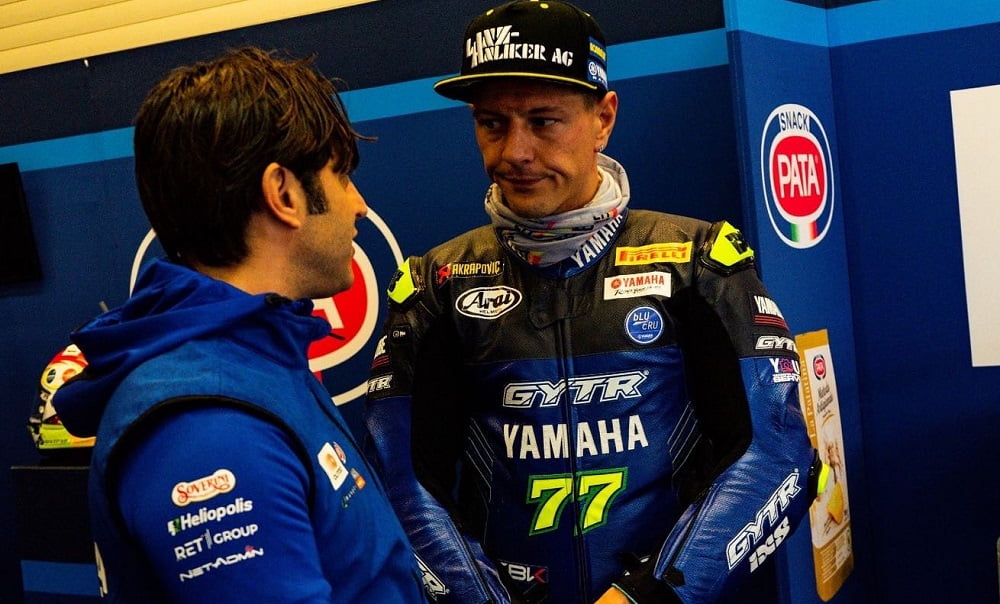 WSBK, Dominique Aegerter met déjà l’ambiance chez Yamaha GRT : “je veux battre Remy Gardner”