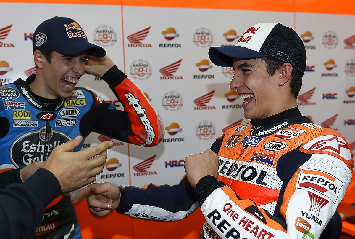 MotoGP, Maverick Viñales and Alex Marquez remind us: on the track, there are no friends, not even a brother who cares