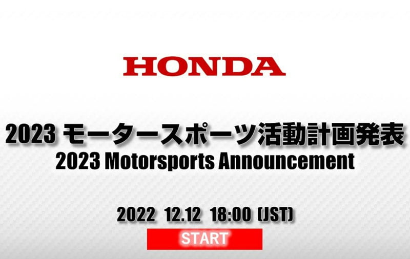Annonce Honda en direct…