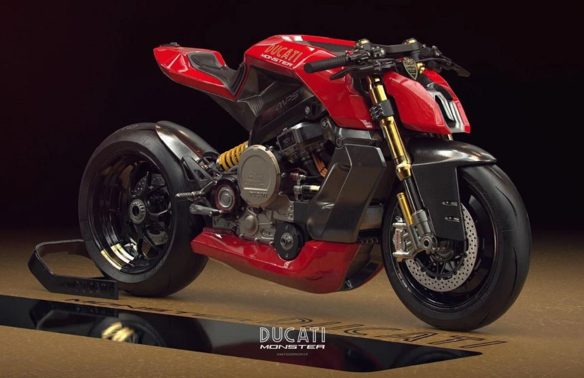 [Rua] Será esta uma prévia do futuro Ducati Monster elétrico?