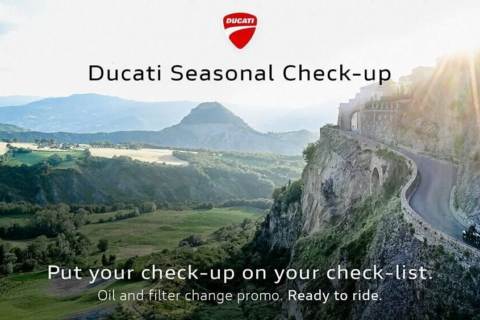 [Street] Le Ducati Seasonal Check-Up commence, c’est le moment de faire réviser sa Ducati à moindre coût