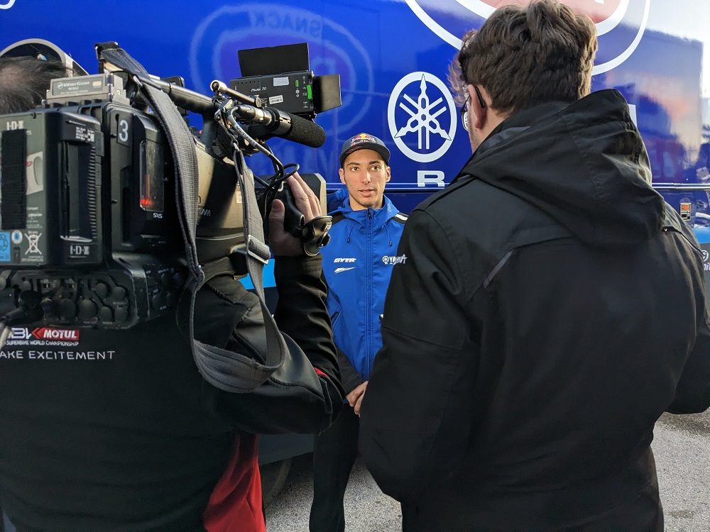 WSBK Superbike Test Jerez-3 J1: Toprak Razgatlioğlu takes the lead, Bautista falls and Petrucci responds