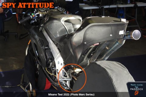 "Spy Attitude" Technique MotoGP : Le bras oscillant de la Honda RC213V que personne n'a jamais vu...