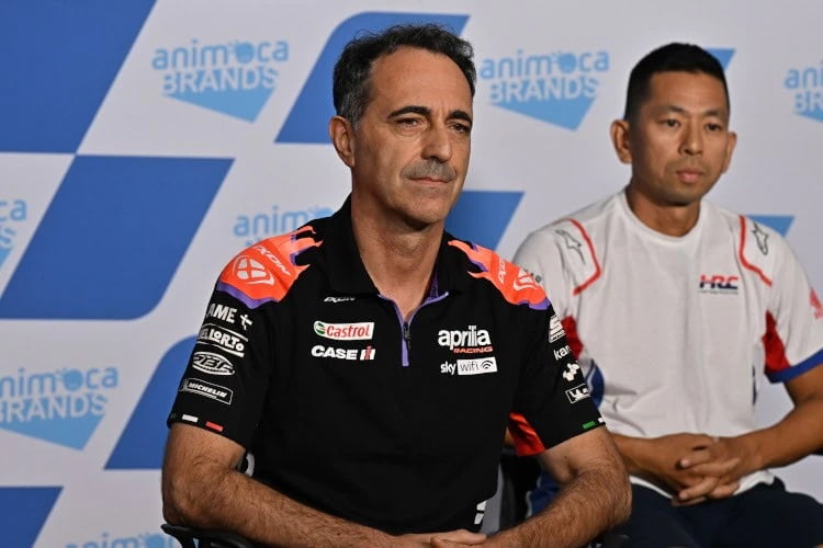 MotoGP、アプリリアのロマーノ・アルベシアーノも「ヨーロッパ勢はより大胆で、日本人は非常に慎重だ」と述べた。