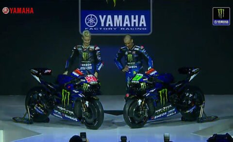 MotoGP 2023 : Présentation des Yamaha de Fabio Quartararo et Franco Morbidelli en direct (Vidéo)