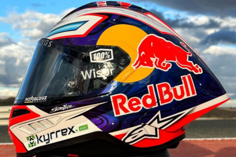 MotoGP : Jorge Martín nous présente son casque Alpinestars