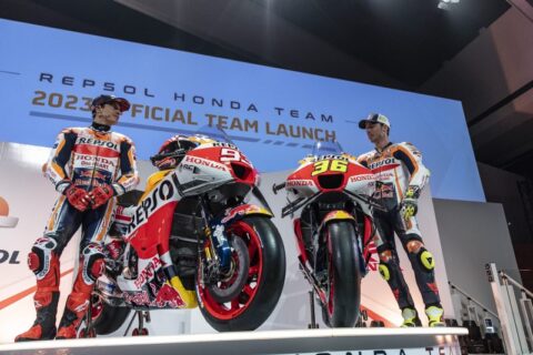 MotoGP : Toutes les photos officielles des Honda RC213V 2023 de Marc Márquez et Joan Mir