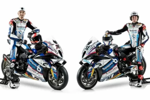 WSBKスーパーバイク、ボノボBMWチーム：ロリス・バズとギャレット・ジェロフのバイクのカラーリングが公開