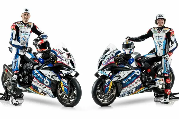 WSBK Superbike, team Bonovo BMW : La livrée des motos de Loris Baz et Garrett Gerloff dévoilée