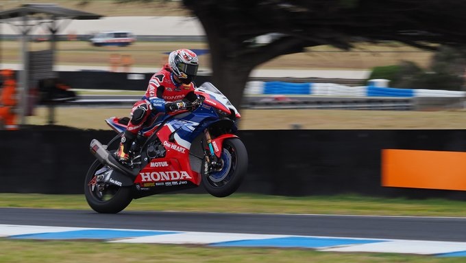 WSBK Phillip Island J3, Iker Lecuona (Honda/6): “Jonathan Rea tried to slow down the group”