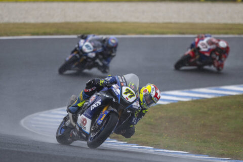 WSBK Superbike Phillip Island J2 : Joie et déception pour Dominique Aegerter (Yamaha/13)...