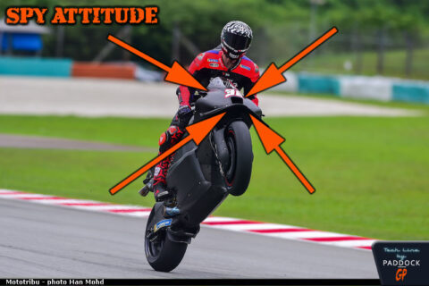 « Spy Attitude » MotoGP Shakedown Sepang : Quand Aprilia s'inspire toujours plus de la F1...