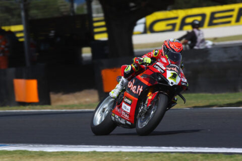 WSBK Superbike Phillip Island Warm Up: Álvaro Bautista in good shape early in the morning!