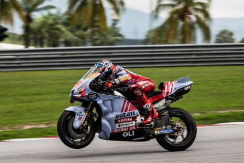 Teste de MotoGP Sepang J3: Fabio Di Giannantonio (Ducati/7) ao nível!