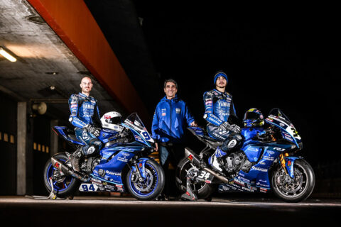 WSBK Superbike Supersport Phillip Island: A Yamaha GMT94 está na largada com Lorenzo Baldassarri e Valentin Debise