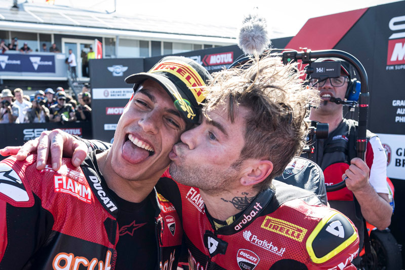 WSBK Superbike Phillip Island J3 : Michael Rinaldi (Ducati/2) le coéquipier parfait d’une équipe parfaite !