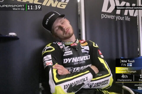 WSBK Supersport Phillip Island Warmup : MV Agusta écrase la séance, pas les oies...