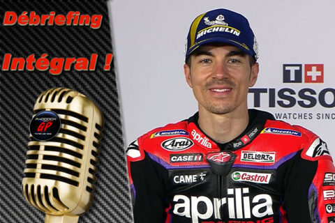 MotoGP Portugal Portimão J3 Débriefing Maverick Viñales (Aprilia/2) : « J'ai vu la même agressivité hier et aujourd'hui » (Intégralité)