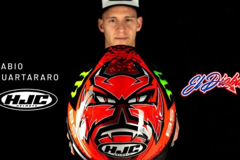 MotoGP : HJC dévoile le casque intégral HJC RPHA 1 Fabio Quartararo Replica