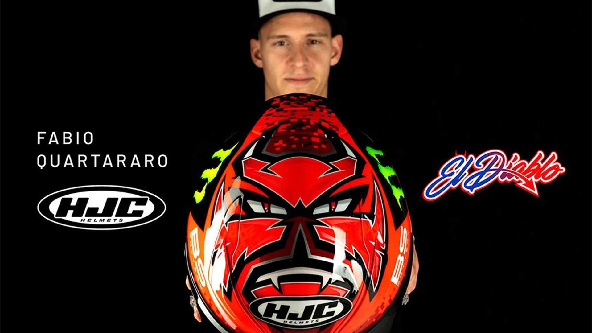 MotoGP : HJC dévoile le casque intégral HJC RPHA 1 Fabio Quartararo Replica